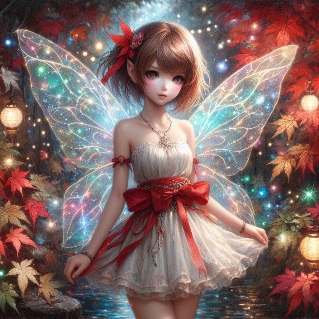 Pretty Maple Fairy