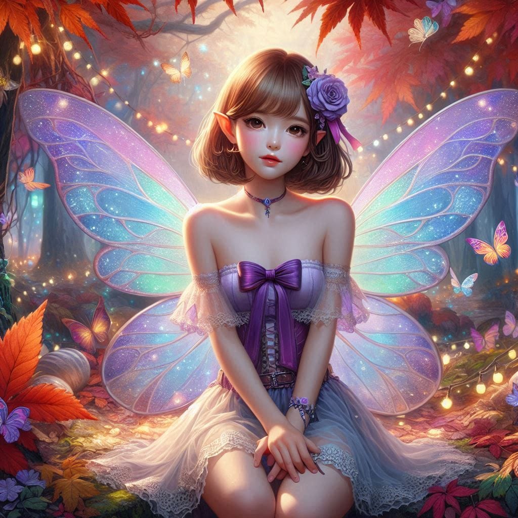 Pretty Maple Fairy