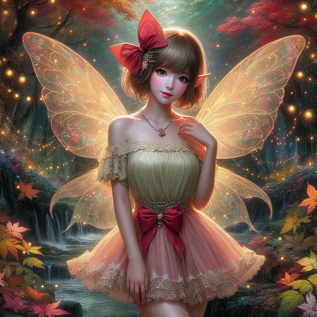 Pretty Maple Fairy