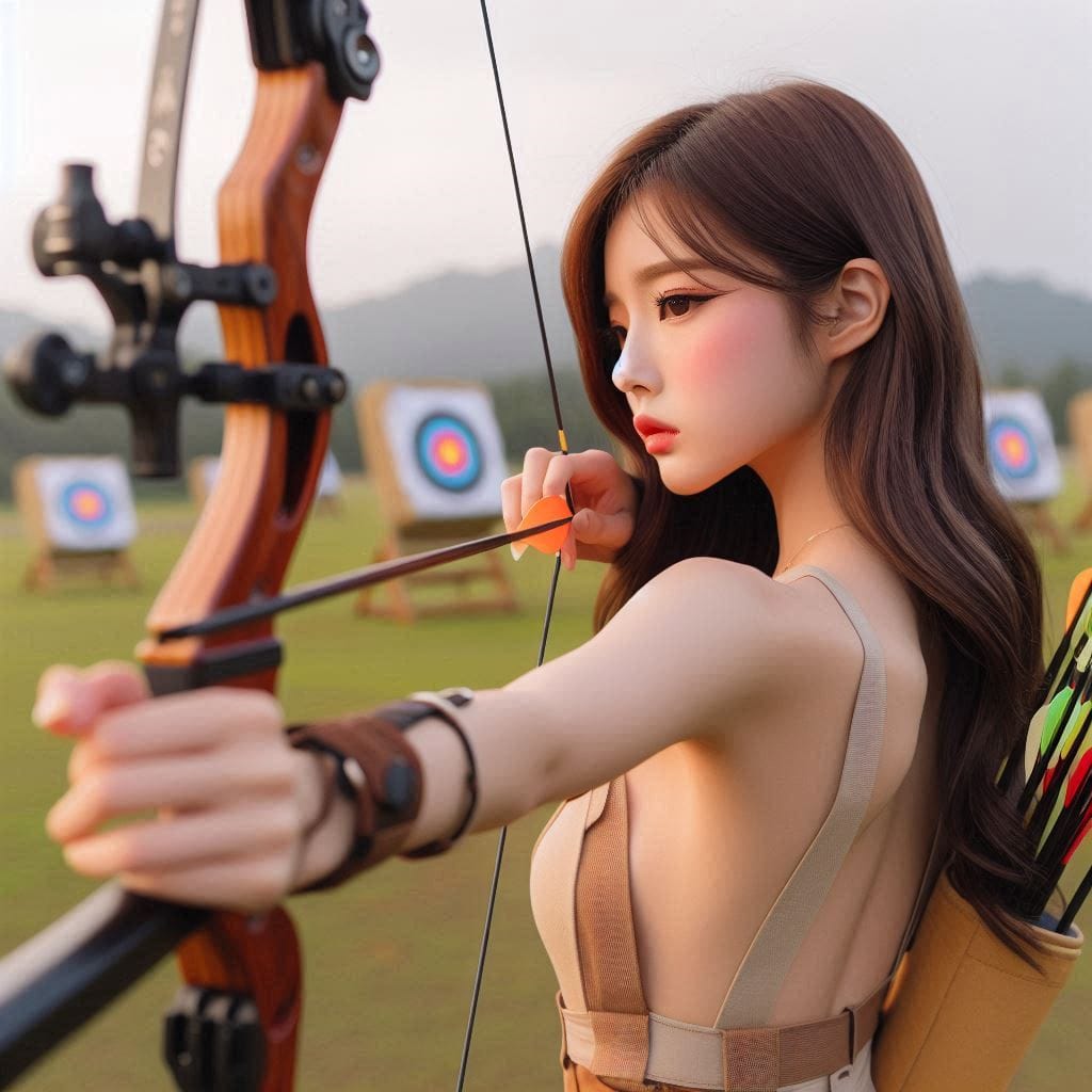 Sister who shoots arrows