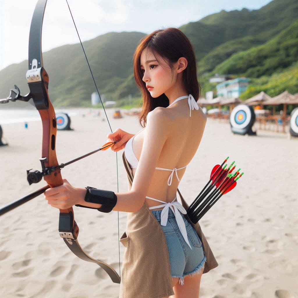 Sister who shoots arrows