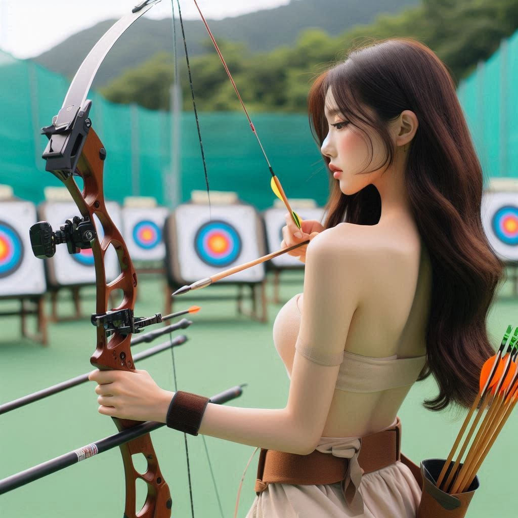 Sister who shoots arrows