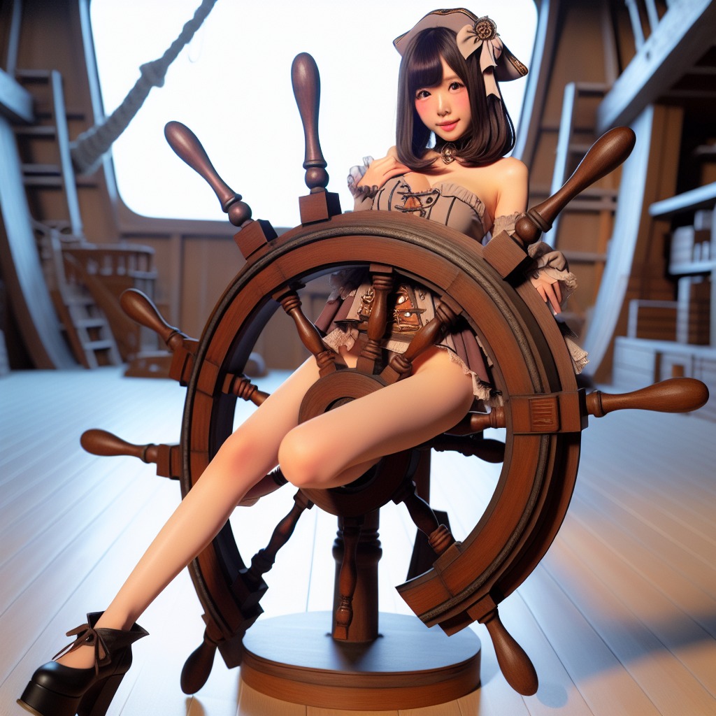 Minato Series - Pirate Ship Rudder