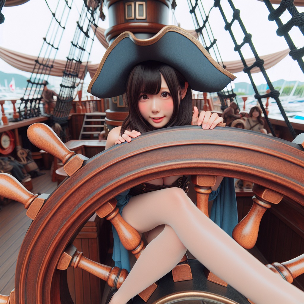 Minato Series - Pirate Ship Rudder