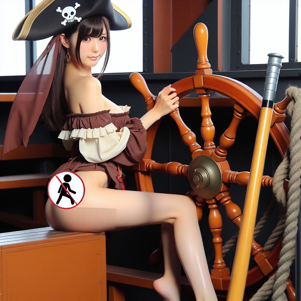 Minato Series - Pirate Ship Rudder