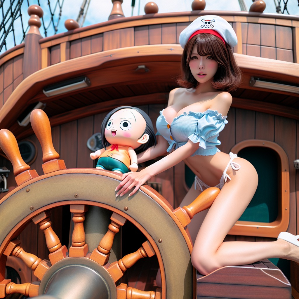 Minato Series - Pirate Ship Rudder