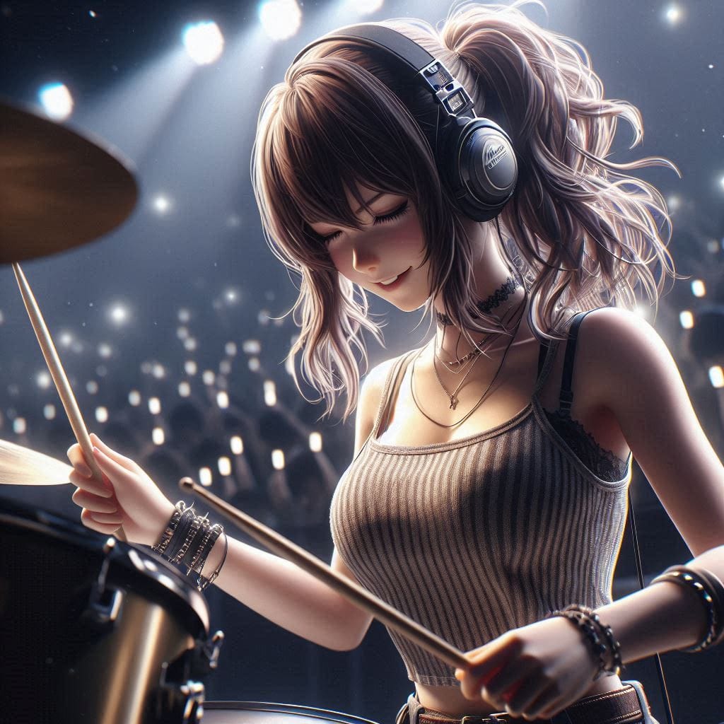 女鼓手