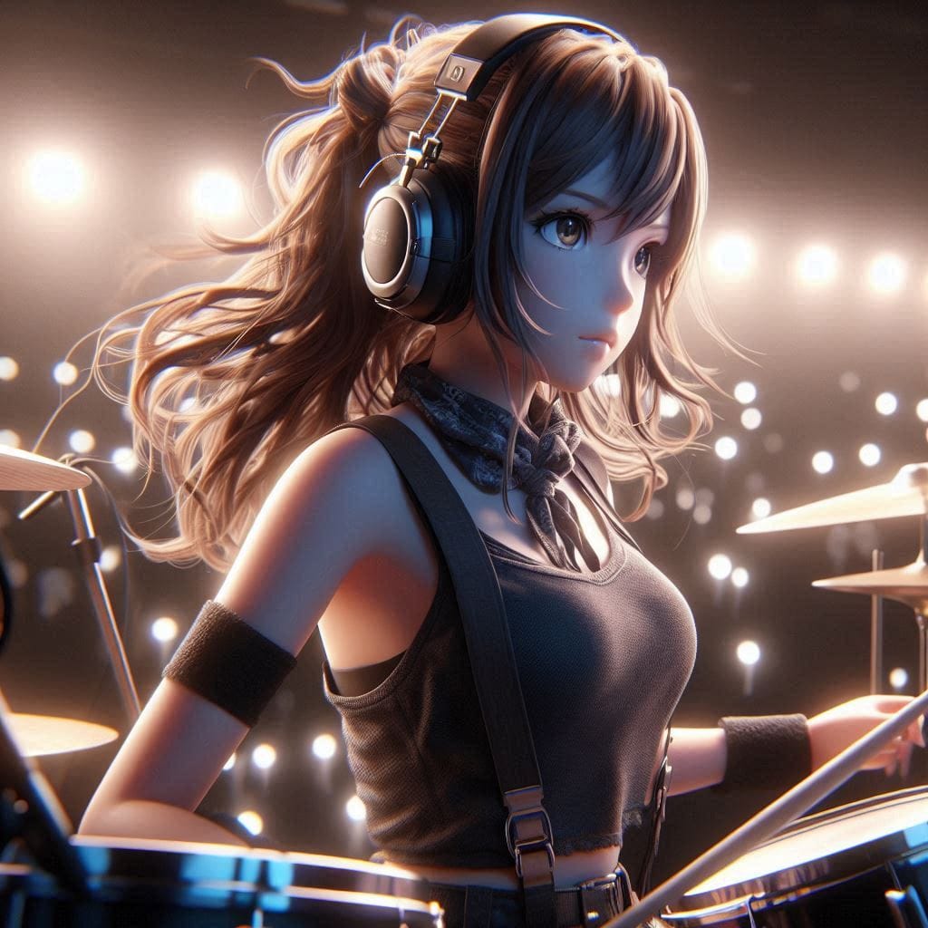 女鼓手