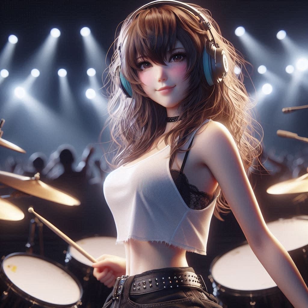 女鼓手