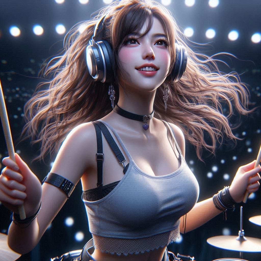 女鼓手