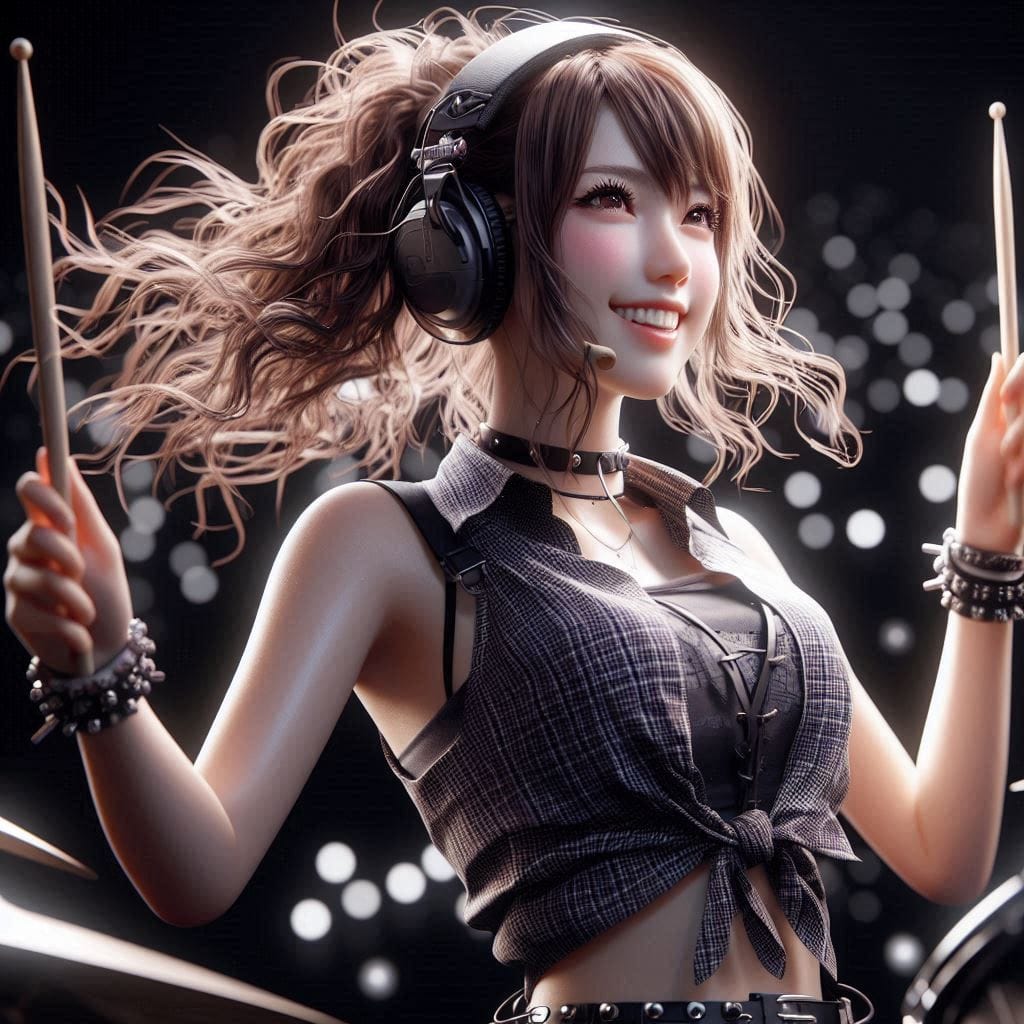 女鼓手