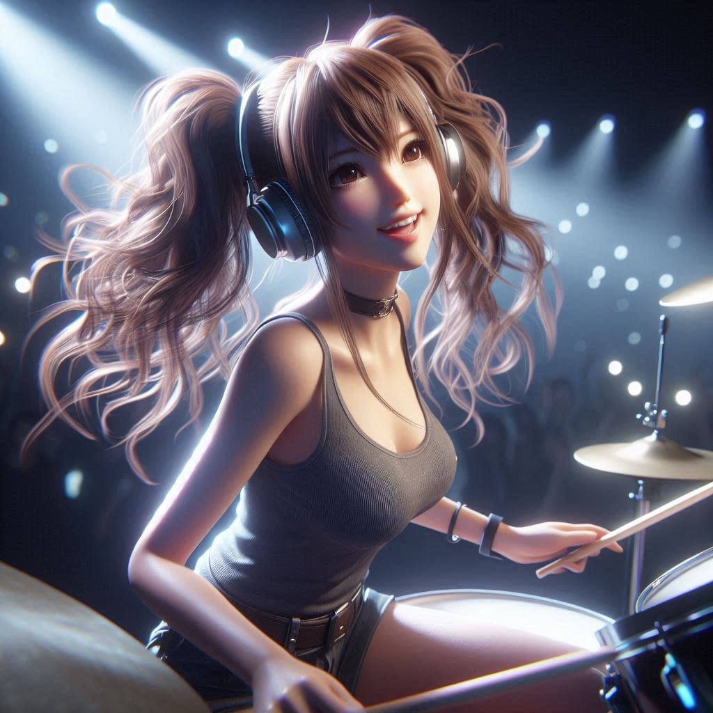 女鼓手