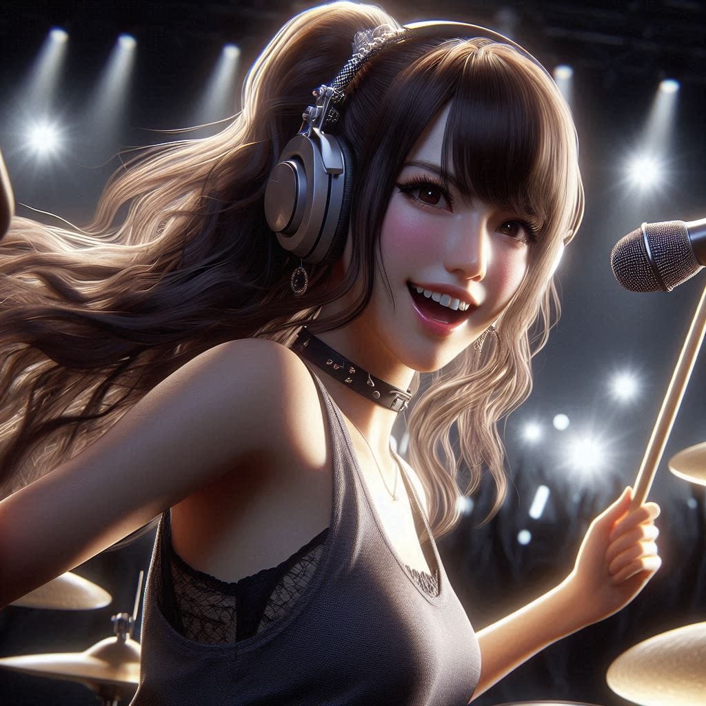 女鼓手