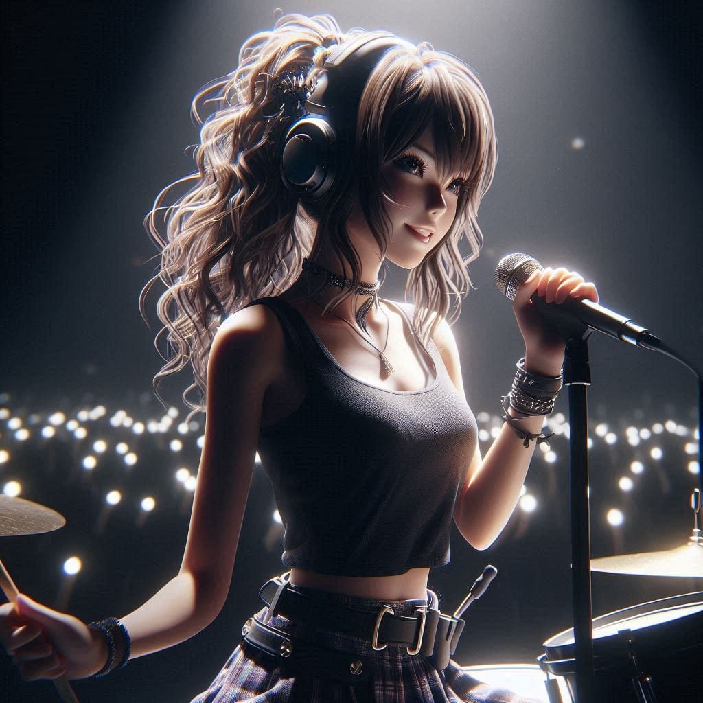 女鼓手
