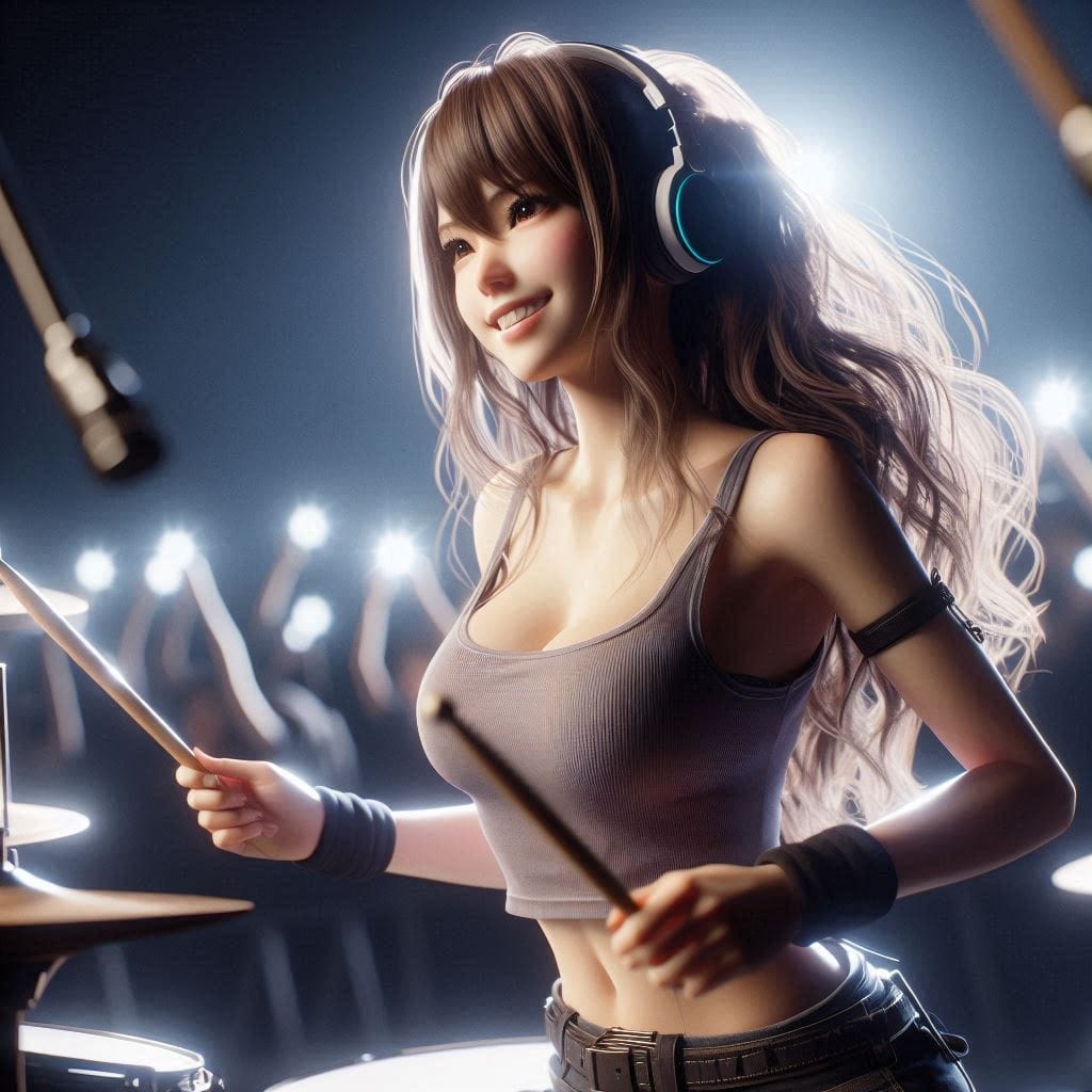 女鼓手