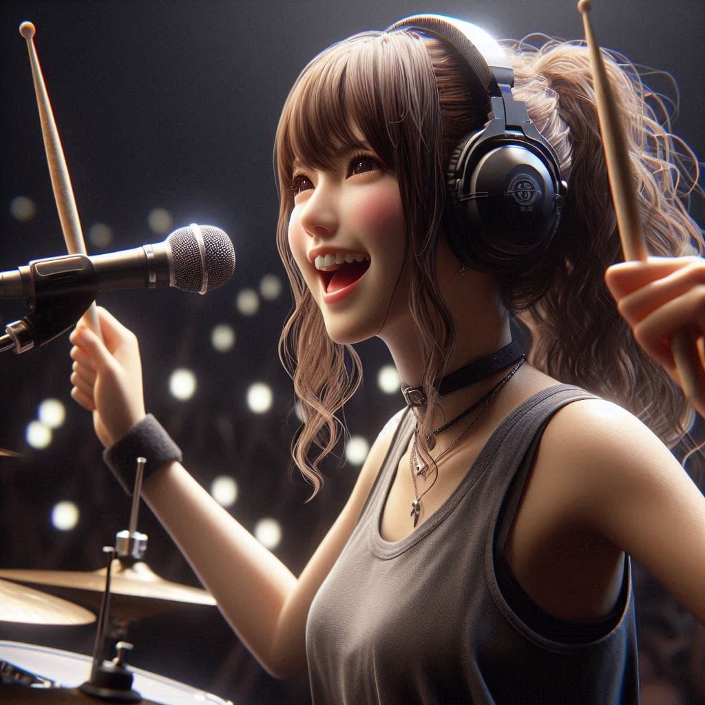 女鼓手