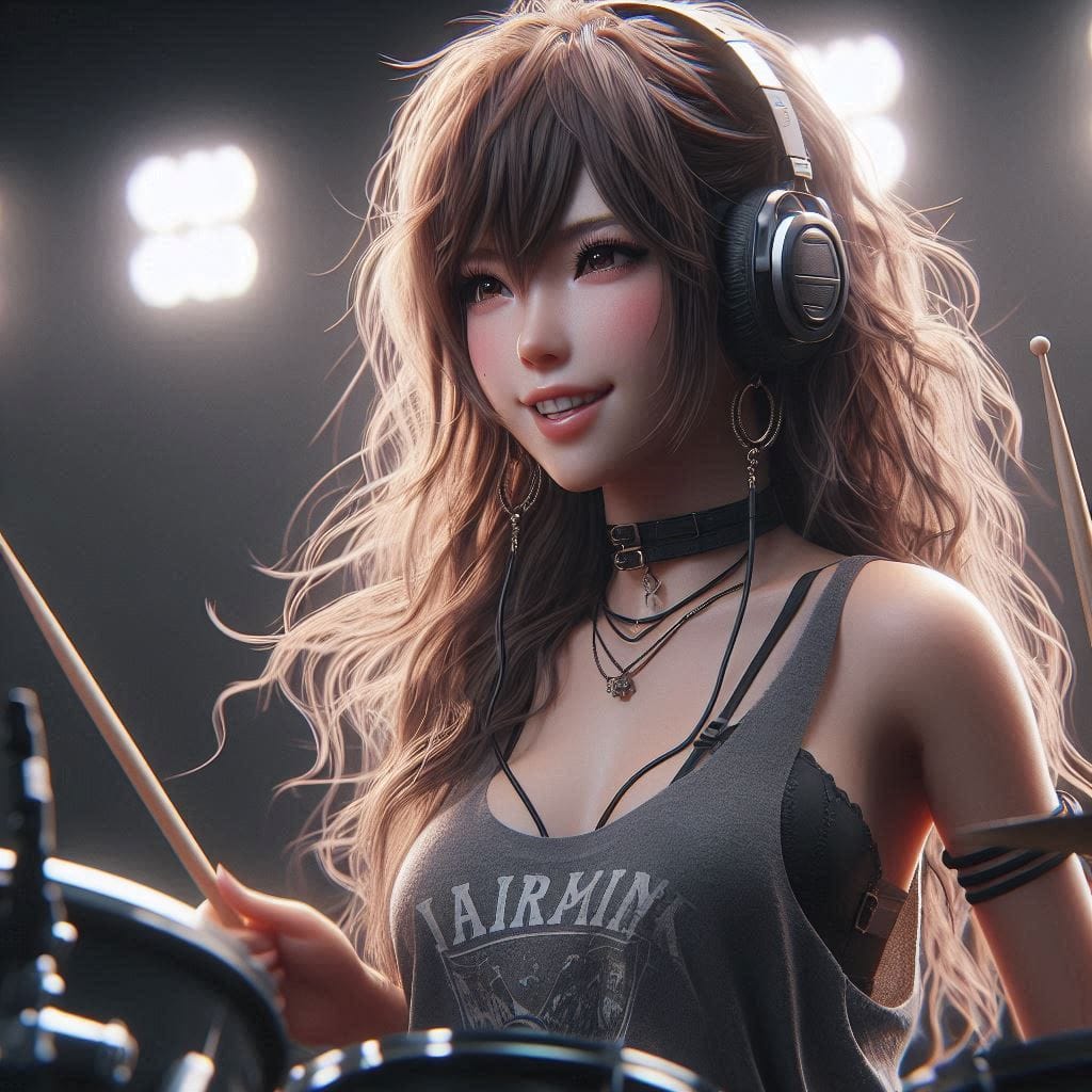 女鼓手