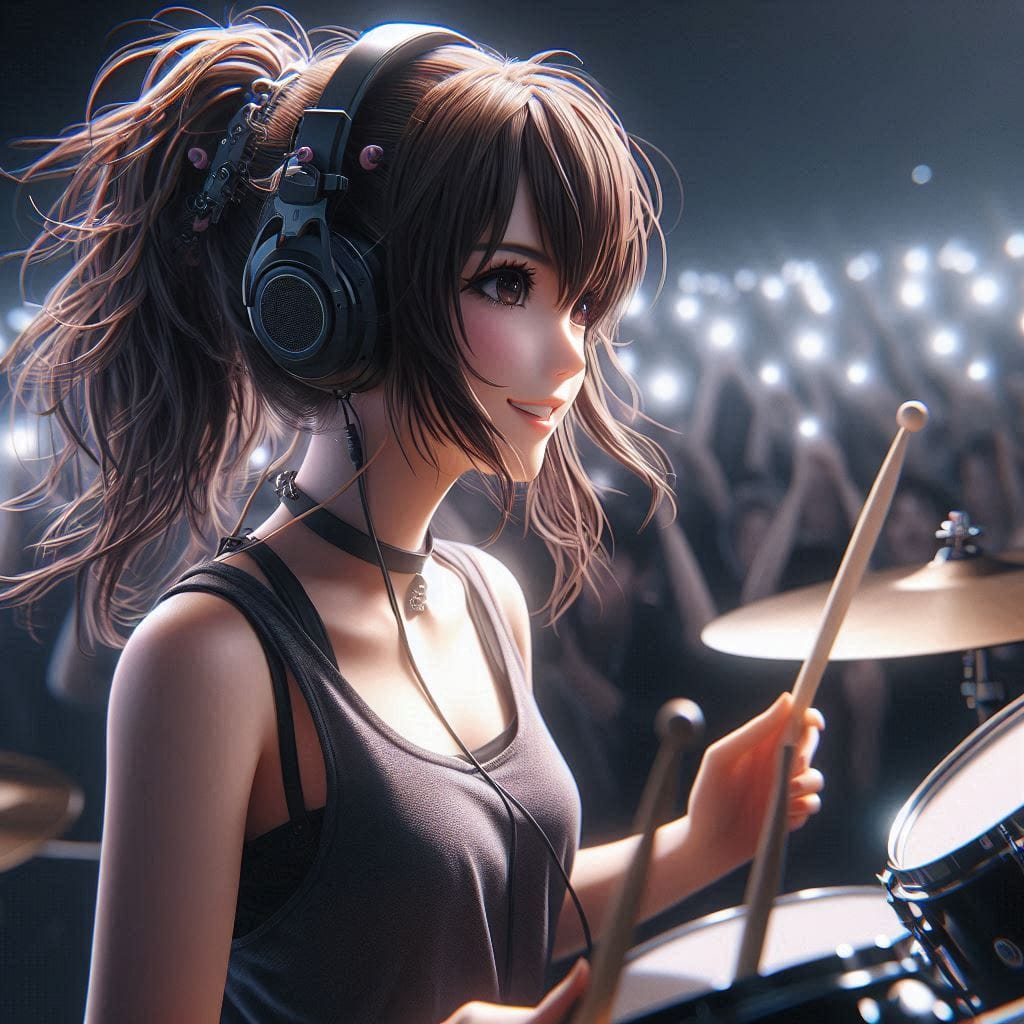 女鼓手