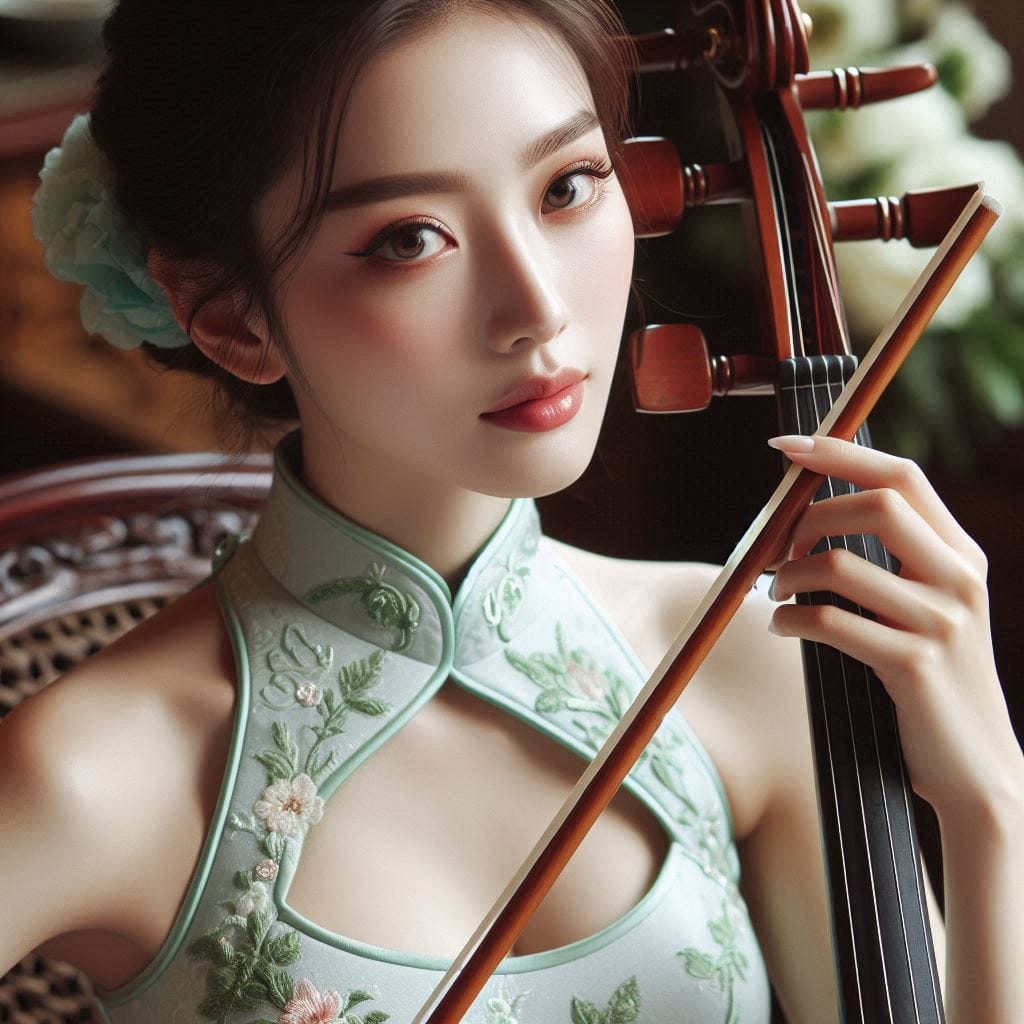 巧遇二胡妹子