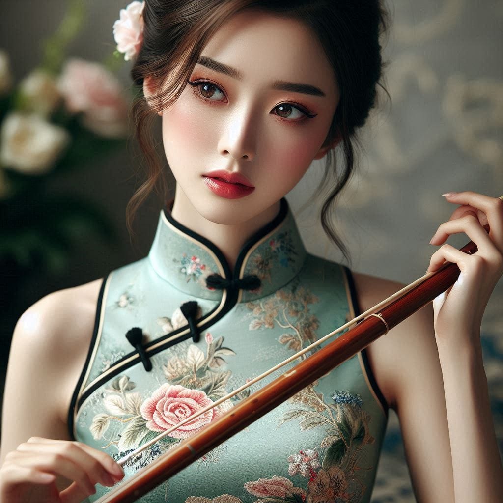 巧遇二胡妹子