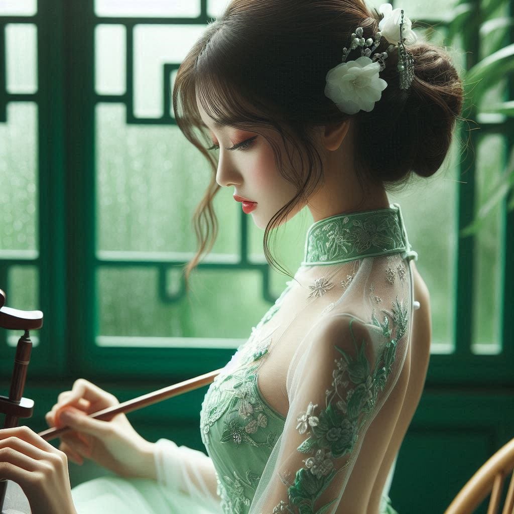 巧遇二胡妹子