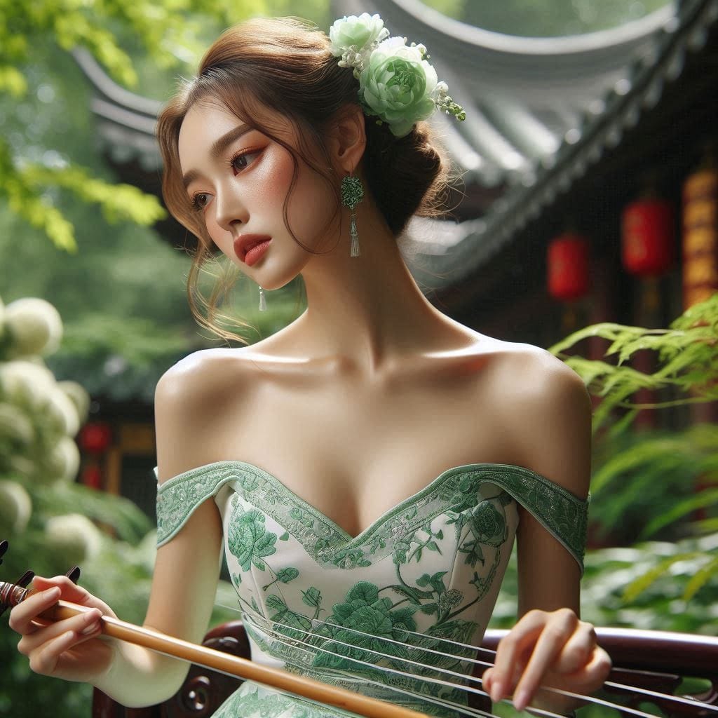 巧遇二胡妹子