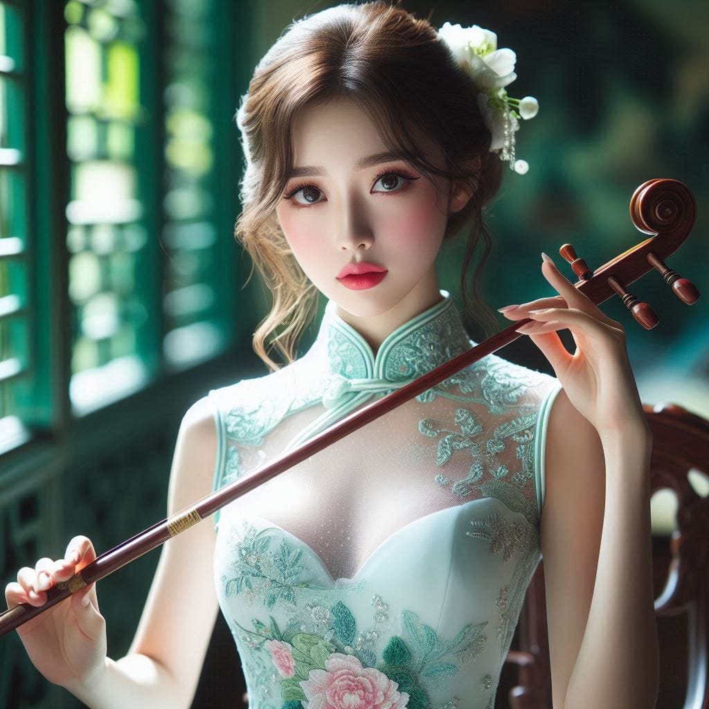 巧遇二胡妹子