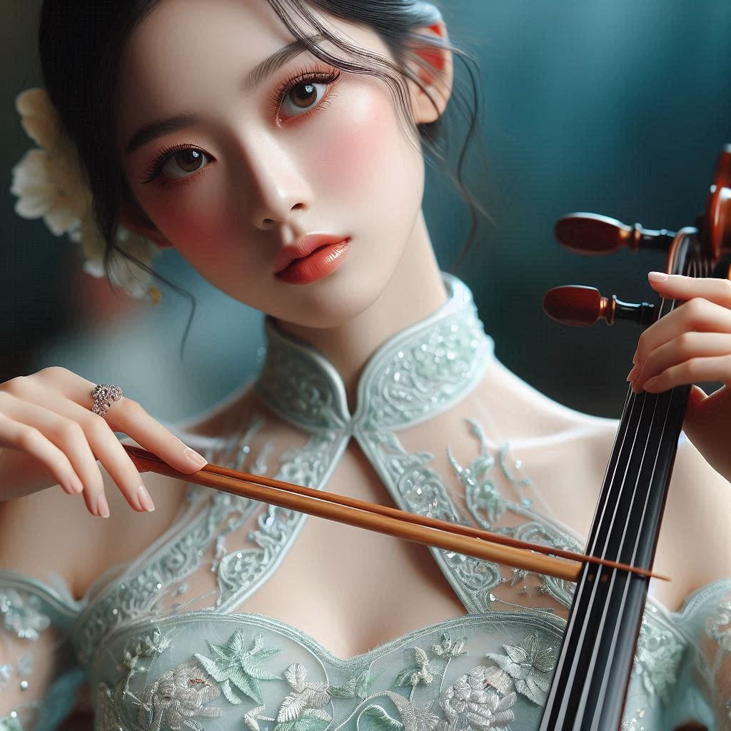 巧遇二胡妹子