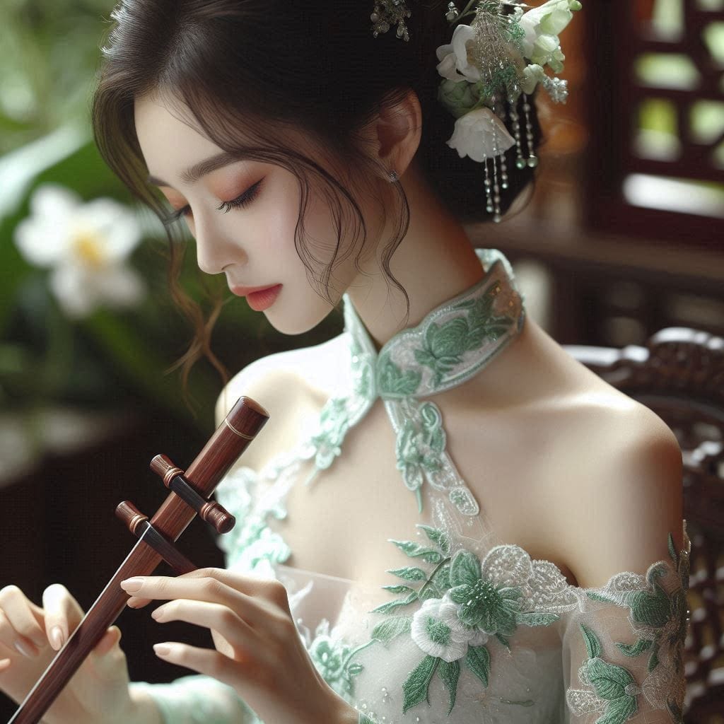 巧遇二胡妹子