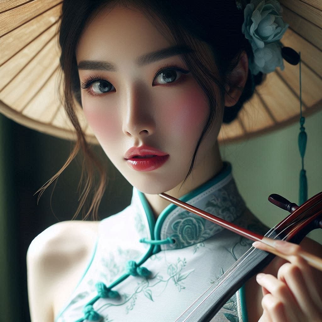 巧遇二胡妹子