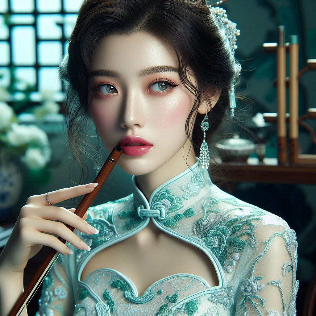巧遇二胡妹子