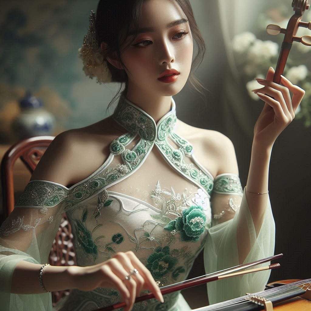 巧遇二胡妹子