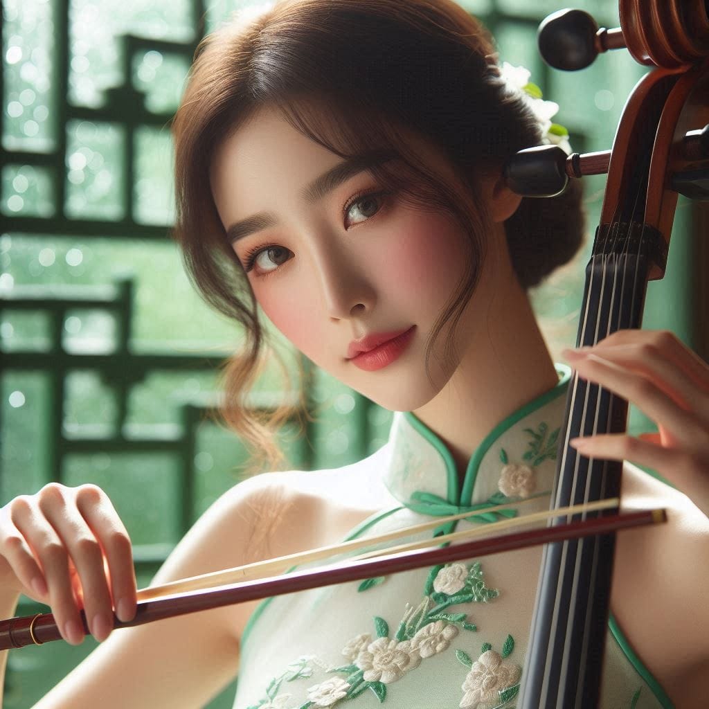 巧遇二胡妹子
