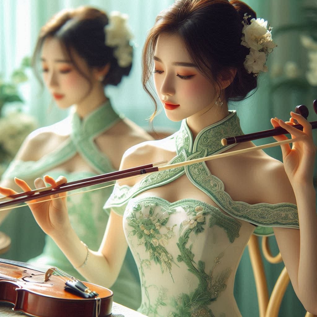 巧遇二胡妹子