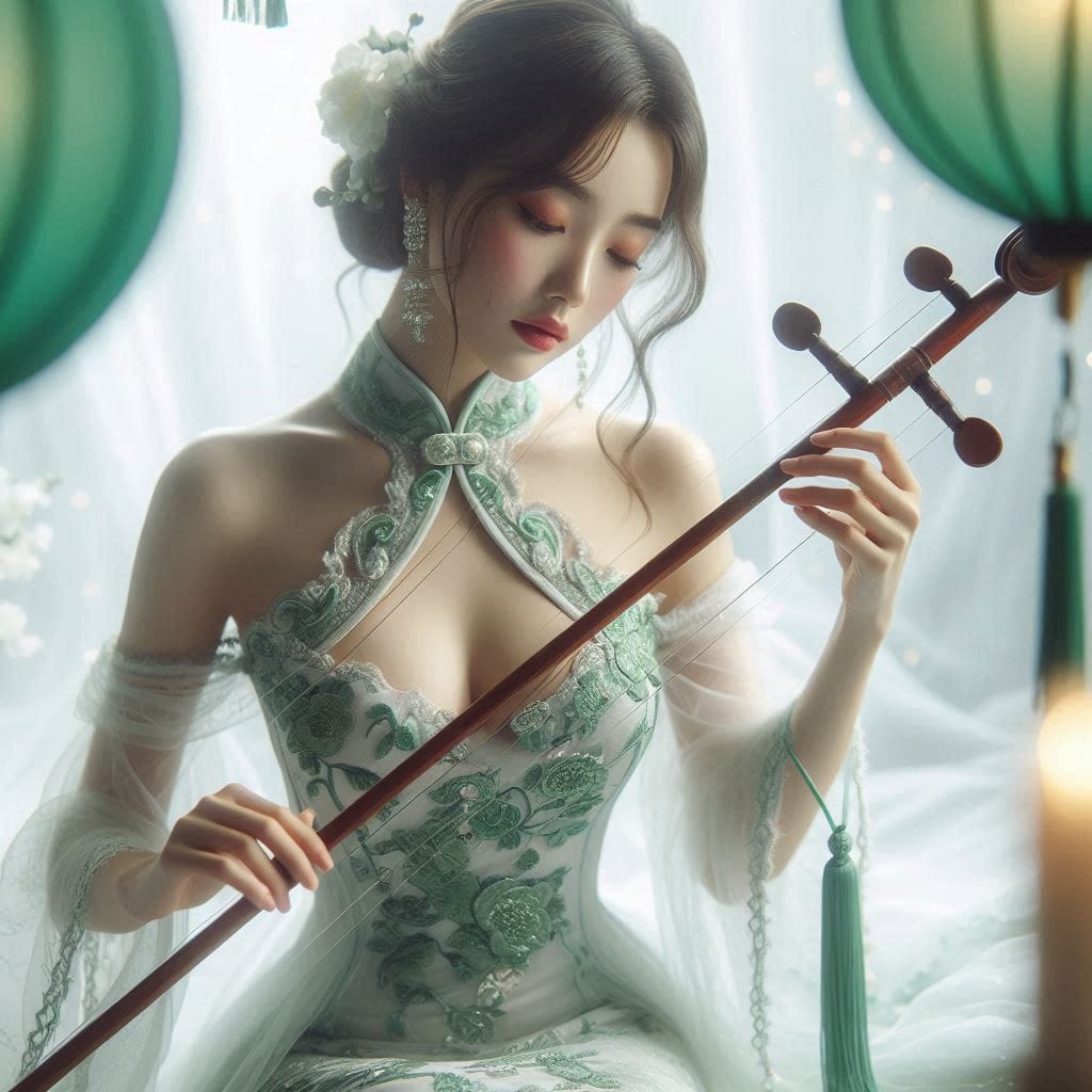 巧遇二胡妹子