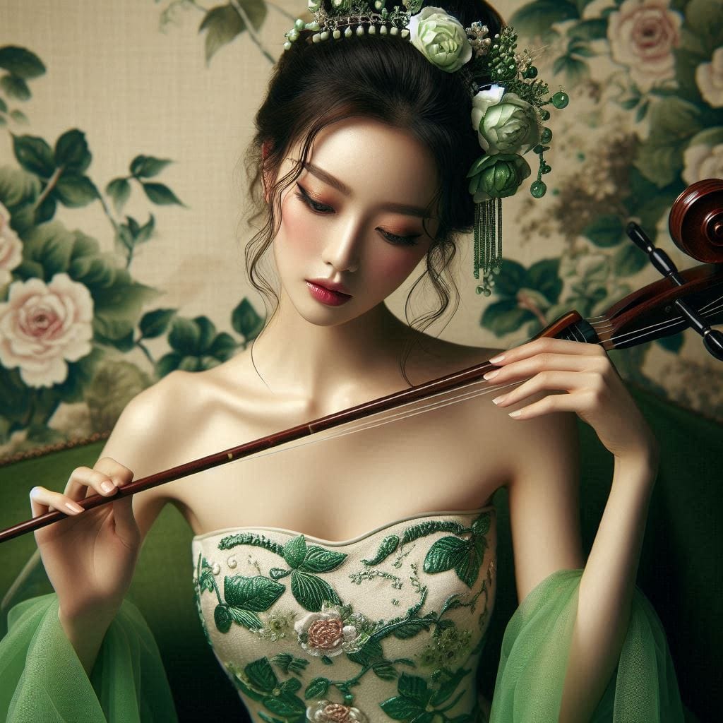 巧遇二胡妹子