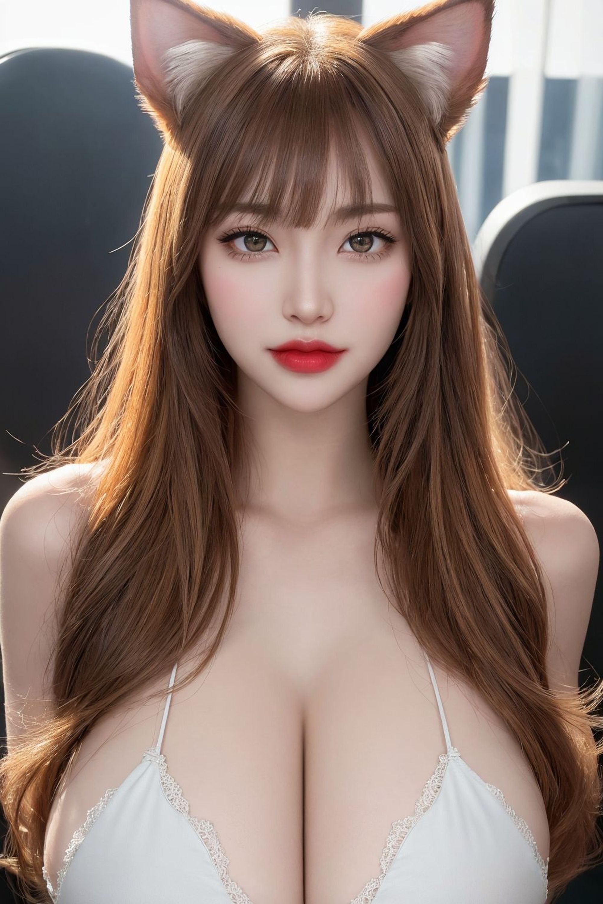 【網路收集系列】AI《 貓耳豐乳小姐姐2 》【76P】