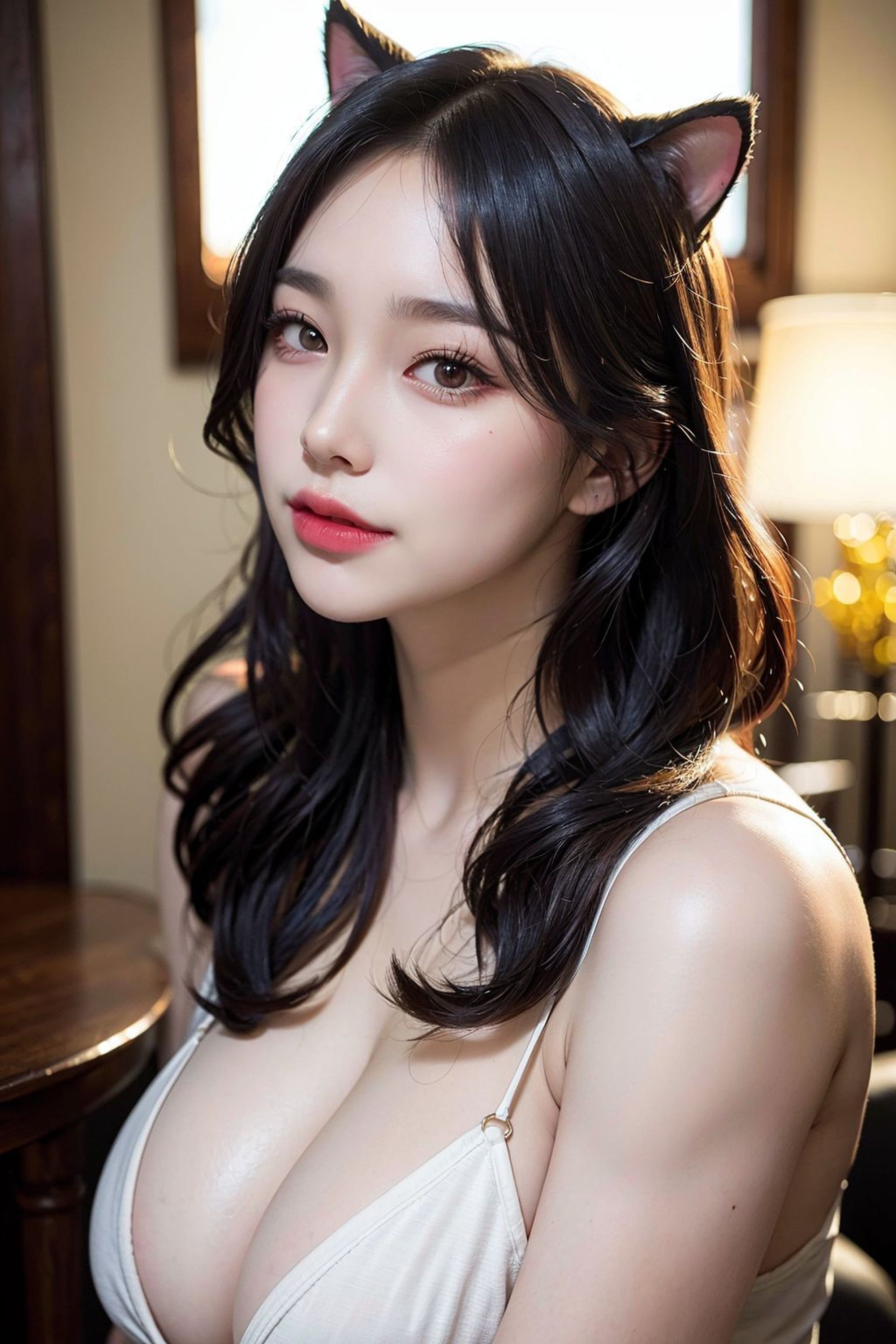 【網路收集系列】AI《 貓耳豐乳小姐姐2 》【76P】