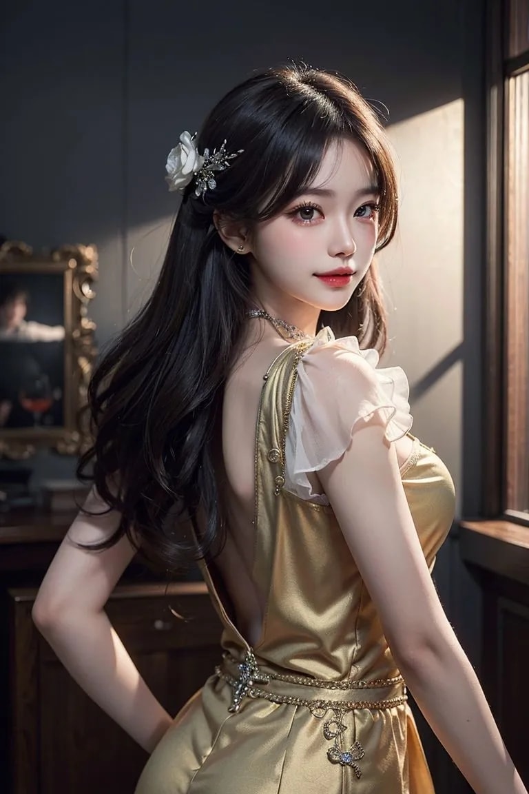★PATREON★ Glamour in a Sultry Dress 1