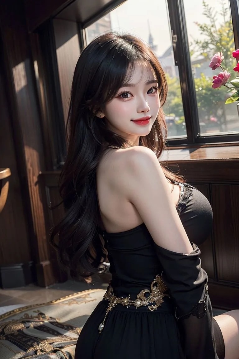 ★PATREON★ Glamour in a Sultry Dress 1
