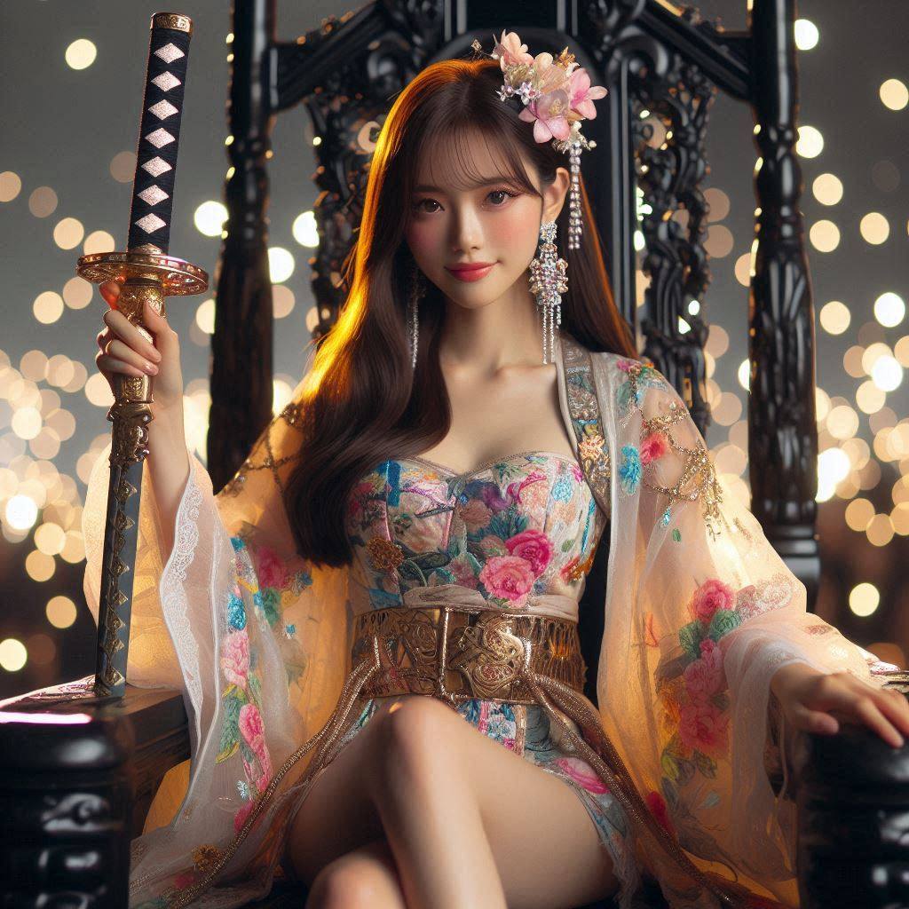 東方華服妹子．1