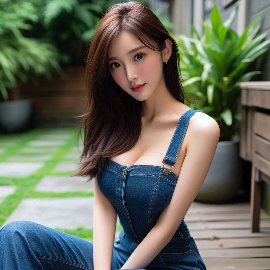 牛仔褲妹子