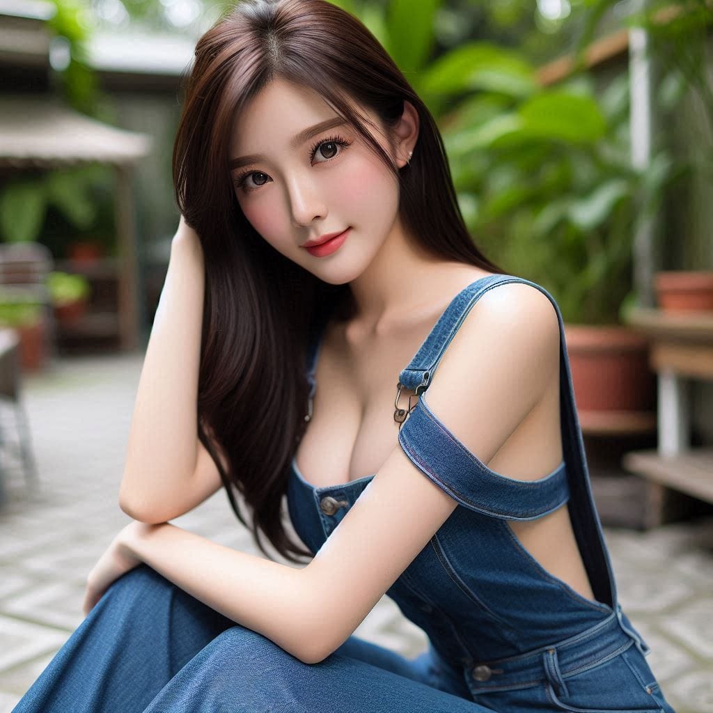牛仔褲妹子