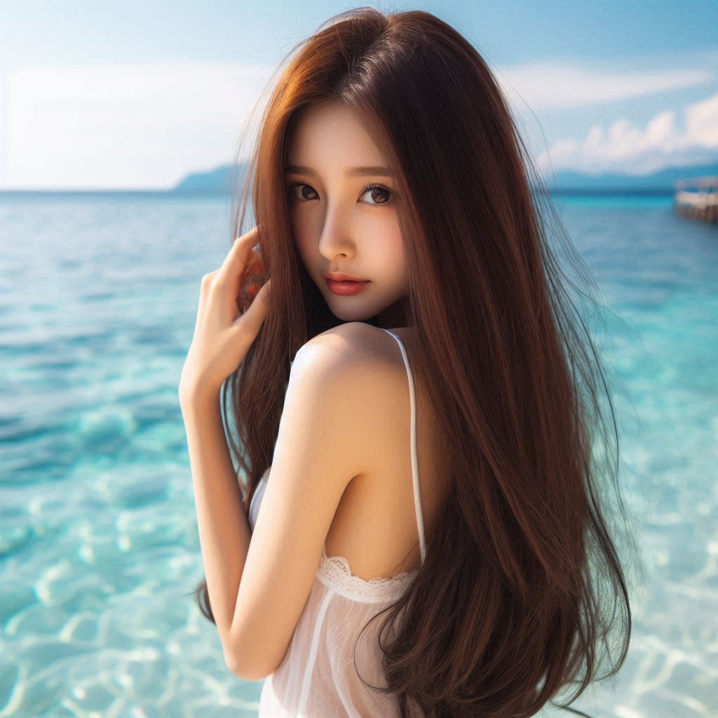 看海的妹子