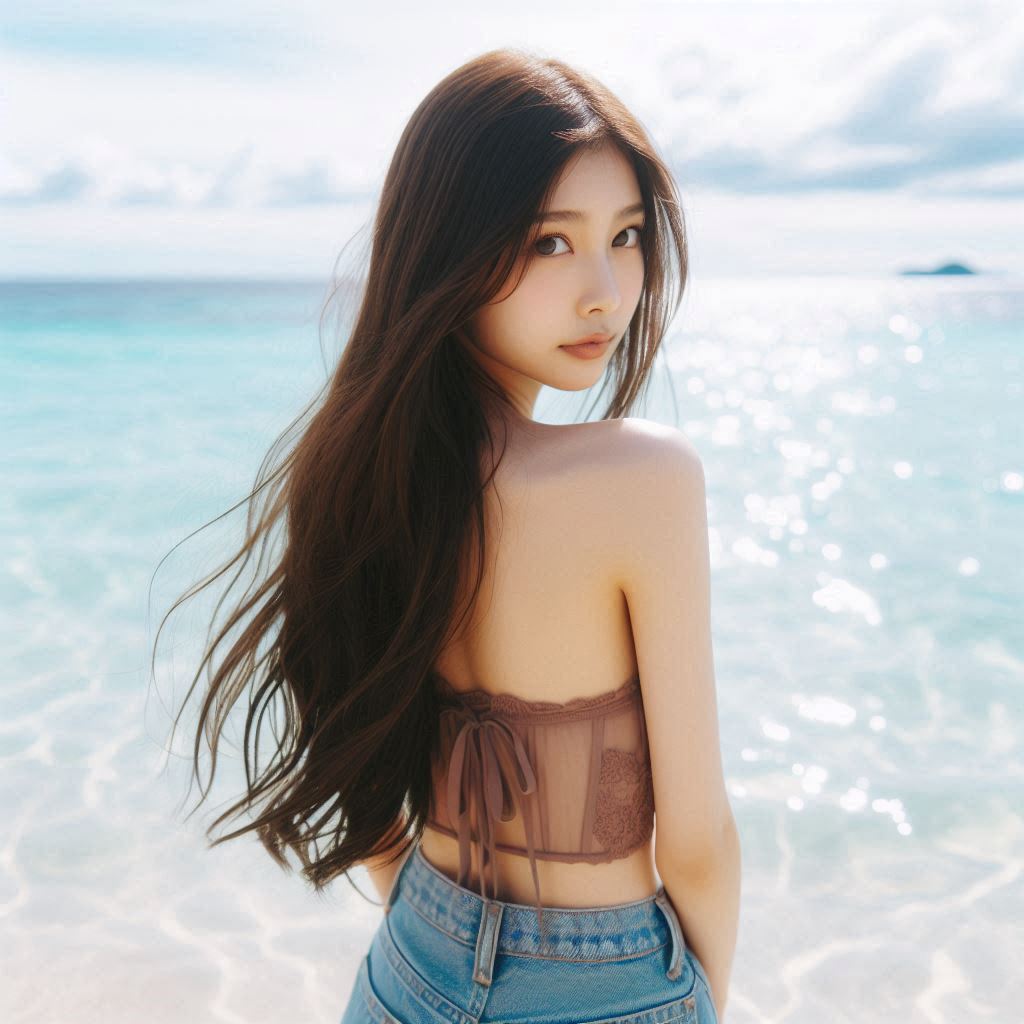 看海的妹子
