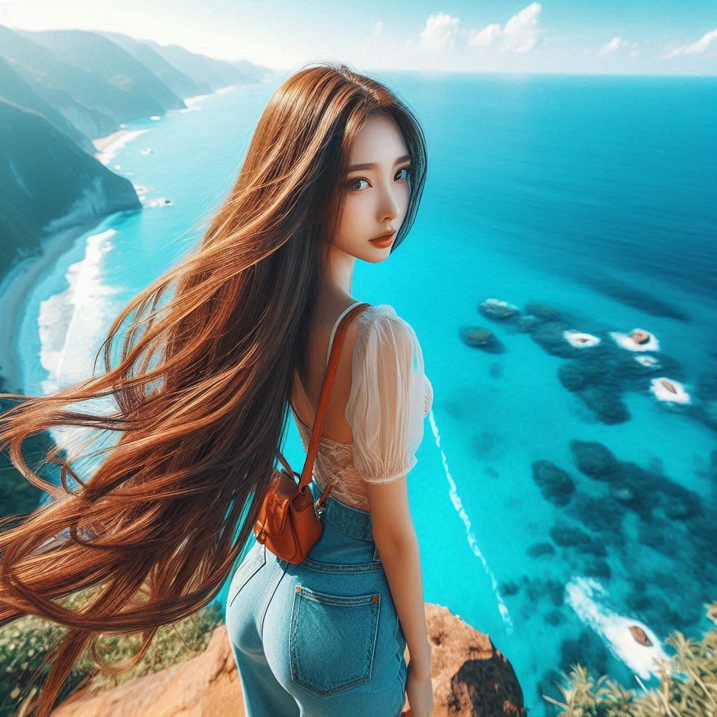 看海的妹子
