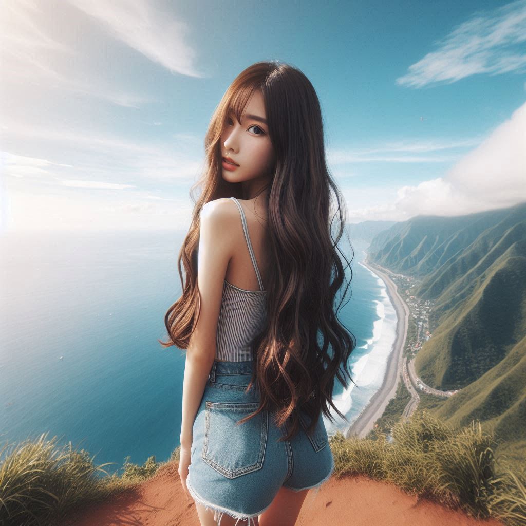 看海的妹子