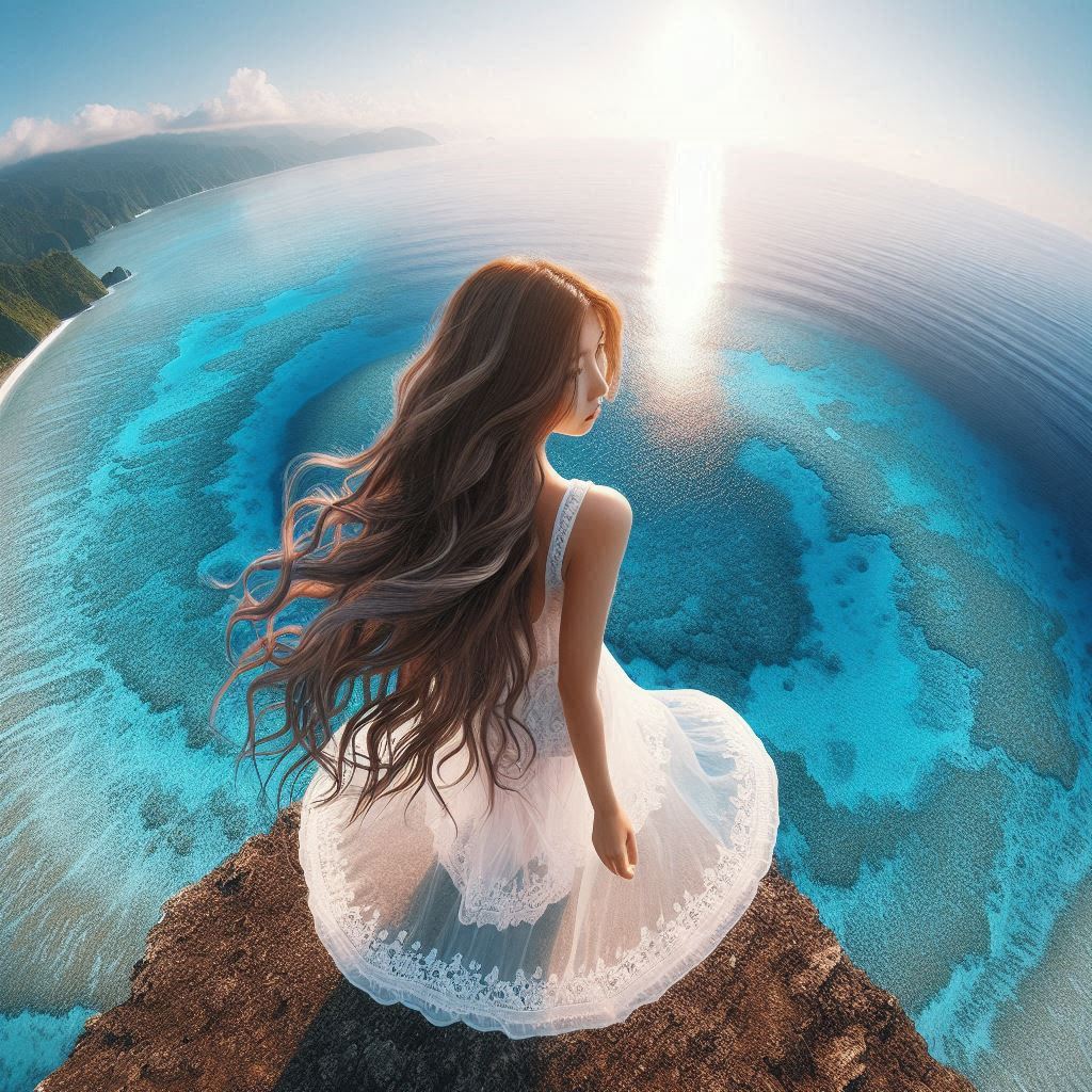 看海的妹子