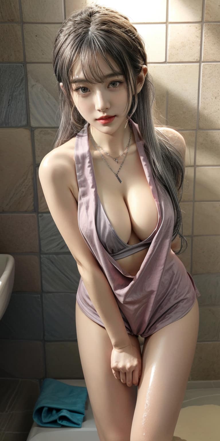 浴室裡的妹子