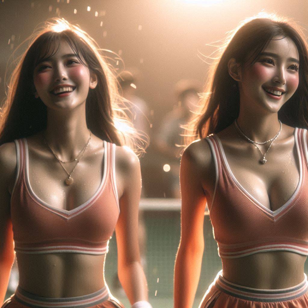網球妹子．1